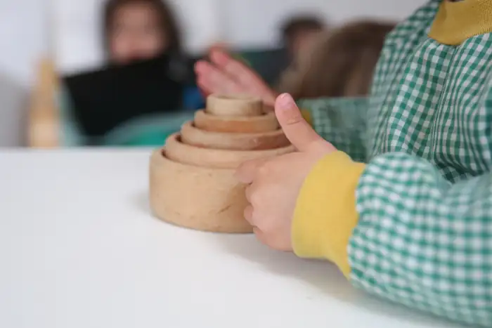 Encajables Montessori de madera